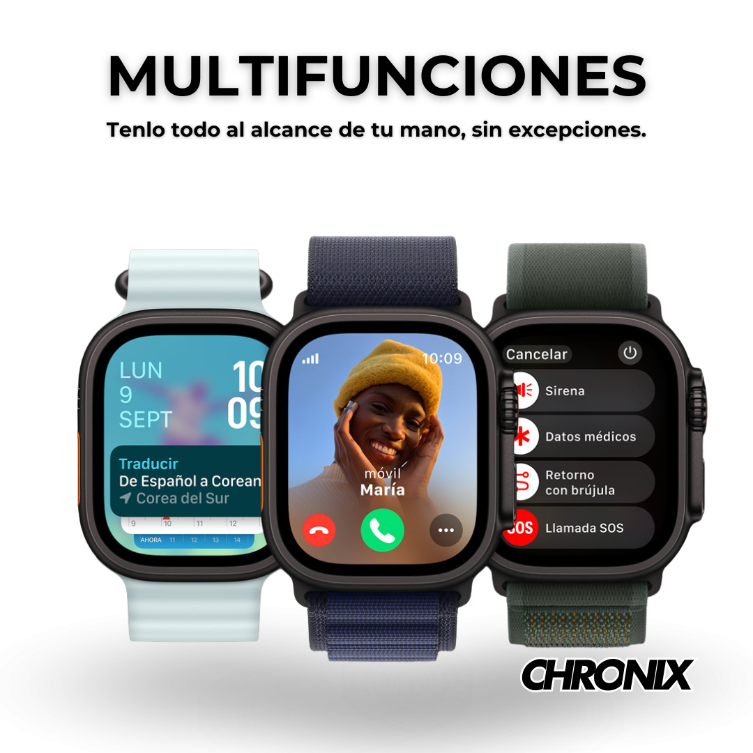 Smartwatch Ultra + Auriculares